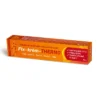 A Fix-krém-THERMO (84 g) egy prémiumkategóriás, melegítő hatású masszázskrém, amely kámfort, mentolt, vanillil-butil-étert, valamint körömvirágból és kakukkfűből álló fitoterápiás komplexet tartalmaz. Innovatív, háromfázisú formulájának köszönhetően azonnali és hosszan tartó enyhülést nyújt izom-, ízületi és hátfájdalom esetén. A krém mélyen átmelegíti a szöveteket, fokozza a vérkeringést, csökkenti a gyulladást, valamint lerövidíti a sportolást vagy fizikai megterhelést követő regenerációs időt.